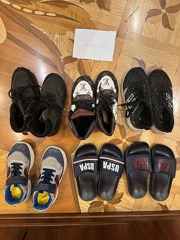 Donlar: Rəng - Qara Krossovkalar, Ölçü: 32, Uniseks — 3