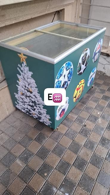 Şüşəli dondurucu