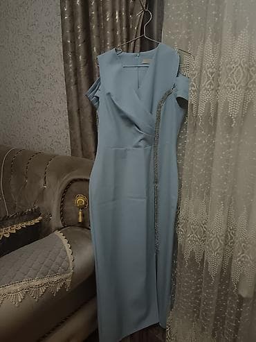 Şəxsi əşyalar: Mavi rəngli zərif qadın donu Bir dəfə geyinilib tam yenidir - Model — 1