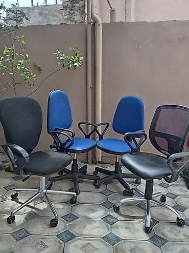 berber kreslo: İşlənmiş, Təkərli, Qolları tənzimlənir, Vеlur parça — 1