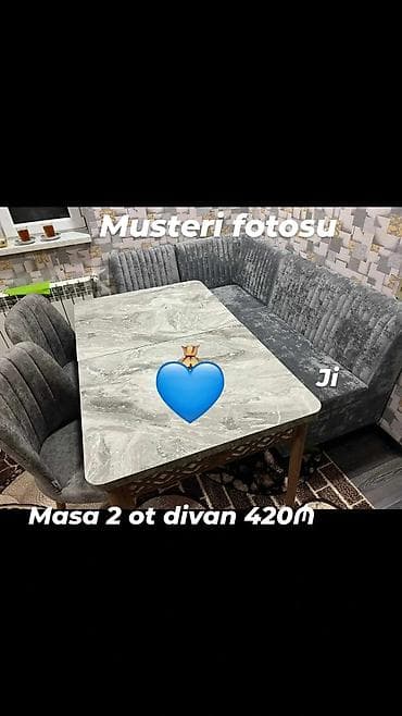 Divan ve masa desti