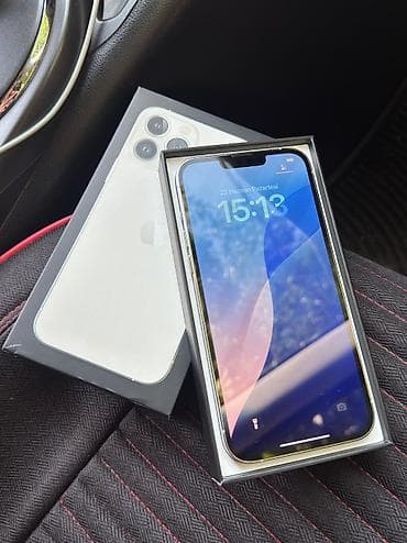 IPhone 13 Pro Max, 128 GB, Matte Silver, Zəmanət, Simsiz şarj, Face ID — 2