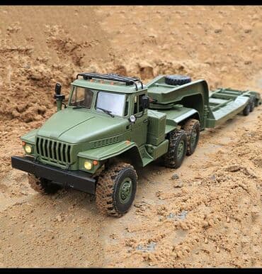 transmitter: WPL B36-3 RC Military (herbi) car. 2.4Ghz Remote Control. 6WD. Li-ion — 1