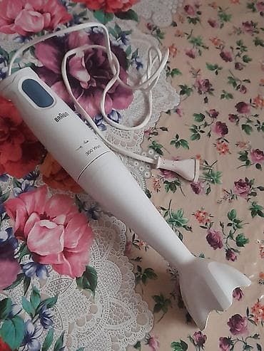 Braun əl blenderi - Güc: 300 Watt – şorbaları, sousları, püre və