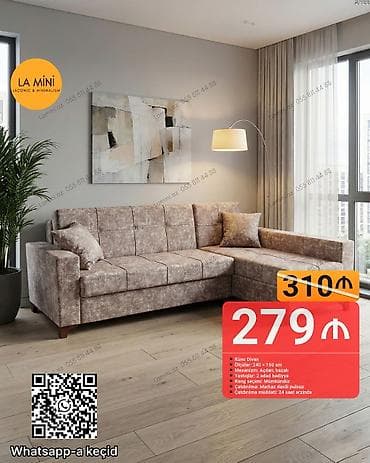 yaş aboy: Künc divan, Açılan, Bazalı, Şəhərdaxili pulsuz çatdırılma — 1