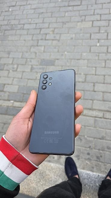 Samsung Galaxy A32, 64 GB, rəng - Qara, Barmaq izi