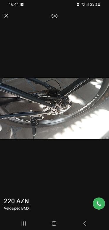 islenmis velosipedler: BMX tipli velosiped - Rəng: qara-boz - Korpus: qatlanan/alüminium — 4