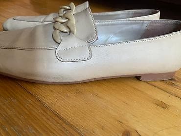 Qadın ayaqqabıları: Ölçü: 39, rəng - Bej, İşlənmiş — 2