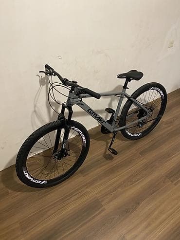 velosiped ural: Yenidi🔥🔥🔥GMark dağ velosipedi - Çərçivə: yüngül alaşımlı, mat boz — 2