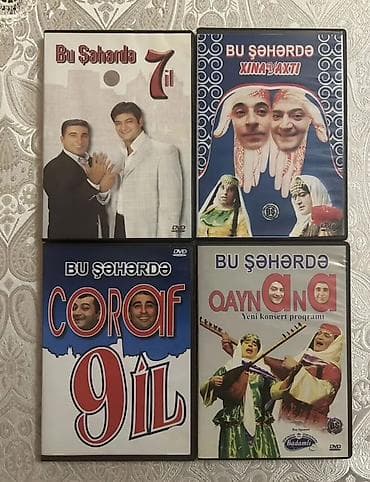 DVD diskləri kolleksiyası Məzmun: - “Bu Şəhərdə” seriyası: 7 il — 2
