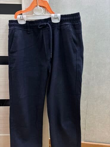 Köynəklər: Kişi şalvarı – tünd göy/qara rəng - Model: gündəlik/klassik kəsim, - — 2