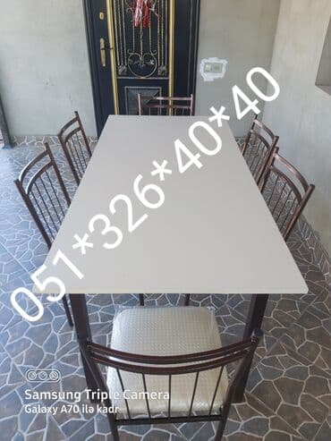 deri parça: Stul Stol 13 azn den 20 azn dek Istediyiniz Rengde Kojadan ve Parcadan — 28