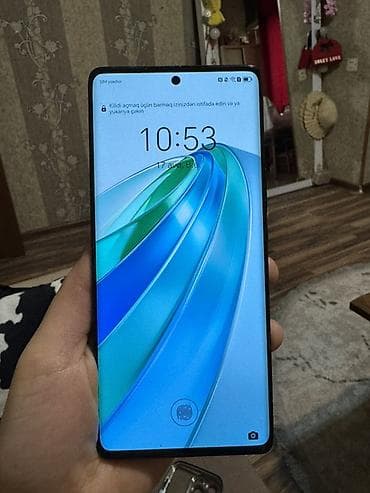 xiaomi redmi note 8: Honor X9a, 128 GB, rəng - Göy, Barmaq izi — 2