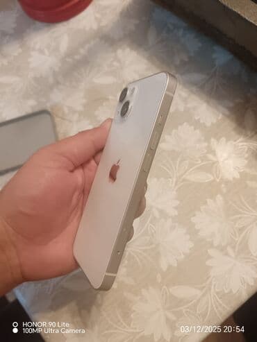 iphone x ekranı: IPhone 13, 128 GB, Ağ, Face ID, Simsiz şarj — 9