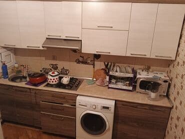 Mətbəx mebeli dəsti - Üst modul: açıq krem rəngli, müasir düz xəttli lalafo.az -da Mətbəx mebeli dəsti - Üst modul: açıq krem rəngli, müasir düz xəttli