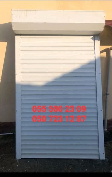 пластик эшик терезелер: JALÜZ QAPILAR. AVTOMATİK QAPILAR. GARAJ VE MAĞAZLAR ÜÇÜN — 19