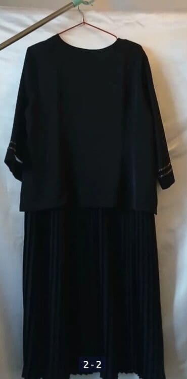 toxunma donlar: Qara rəngdə ikiqat dizayna malik zərif don. - Üst hissə: düz, boş — 1