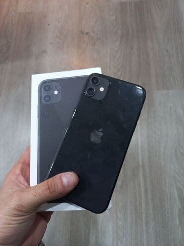 iphone qiymetleri: IPhone 11, 128 GB, Qara, Face ID — 3
