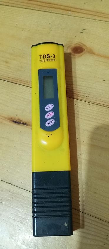 TDS metr, TDS meter, codluq ölçən. İşlənmiş, normal vəziyyətdə