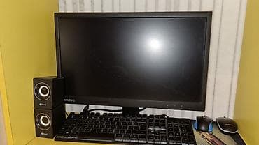 balaca komputer: Masaüstü kompüter komplekti - Monitor: Lenovo markalı, geniş ekran — 2