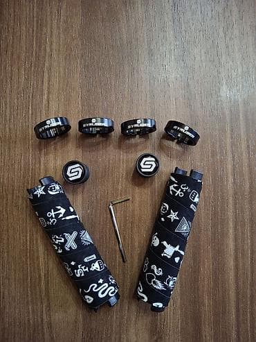 velosiped tutacağı: Synliber Silicone Grips – velosiped sükanları üçün silikon qollar — 3