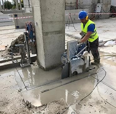 ventil: Beton kəsimi və deşilməsi xidməti - Armaturla gücləndirilmiş beton — 8