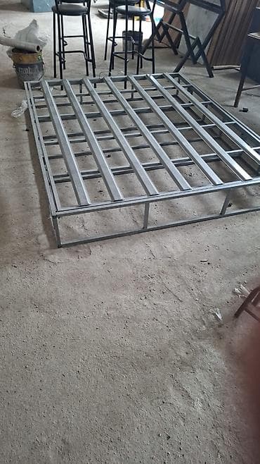 Yeni, İkinəfərlik çarpayı, Bazalı, Matrassız, Siyirməsiz, Azərbaycan — 2