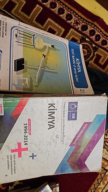 heykel satışı: Salam müxtəlif siniflərə aid Kimya Testləri və dərslikləri satılır — 3