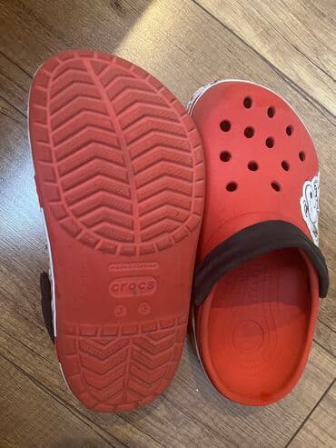 детские ажурные кеды для девочки: Для девочек, 34, Crocs — 3