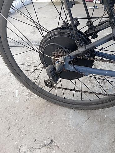 электрон самокат: Elektrik velosiped .Rama alüminium.Mühərrik 500 vatt. 3 dənə — 10