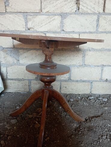 Qonaq masası, Taxta, Yumru masa lalafo.az -da Qonaq masası, Taxta, Yumru masa