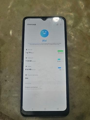 Samsung Galaxy A02, 32 GB, rəng - Mavi, İki sim kartlı lalafo.az -da Samsung Galaxy A02, 32 GB, rəng - Mavi, İki sim kartlı