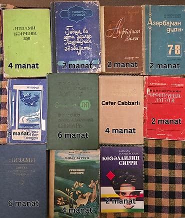 ereb dili: Müxtəlif janrlarda yeni və köhnə kitablar (Böyük kolleksiya) Satışda — 3