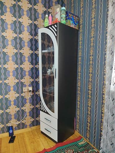 plastik komod: Mebel dəsti – vitrin şkafı və güzgülü komod - Üslub: müasir klassik — 6