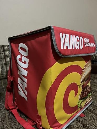 bolt catdirilma: Yango Yemək Çatdırılması üçün termal çanta (kurye çantası) - Rəng — 2