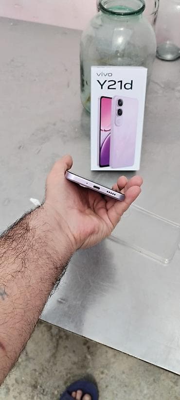 ipod nano 7: Vivo Y21, 256 GB, rəng - Çəhrayı, Barmaq izi, Face ID — 4