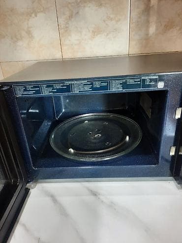 sobalar: Mikrodalğalı soba Samsung, Ayrıca dayanan, Qril ilə, rəng - Qara — 3
