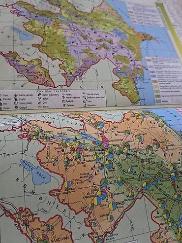 Атласы: Məhsul: Coğrafi Atlas (6–11-ci siniflər üçün) Təsvir: - Azərbaycan — 5