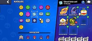 Brawl Stars hesabı – yüksək səviyyəli, zəngin kontentli - Kupa sayı — 9