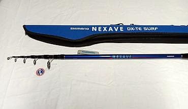qamiş: Shimano Nexave DX-TE Surf 420-200 teleskopik qamış - Tip: Surfcast — 3