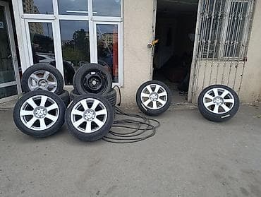 Mercedes-Benz üçün 17” yüngül lehimli disk və təkər komplekti - Ölçü — 1