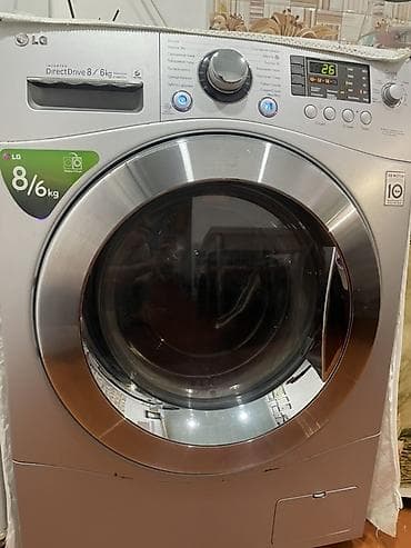 utu isi tap az: Paltaryuyan maşın LG, 8 kq, Avtomat, Qurutma var — 1