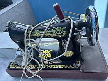 tikis masinlar: Tikiş maşını İşlənmiş,Elektromexaniki, Ünvandan götürmə, Ödənişli çatdırılma — 4