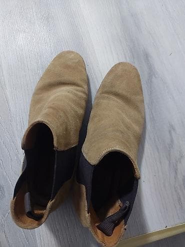 yay ayaqqabı: Zara Kişi üçün süet Chelsea tipli botlar - Model: Chelsea bot - — 8