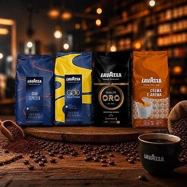 Lavazza qəhvə dənələri – peşəkar və ev baristaları üçün müxtəliflik və