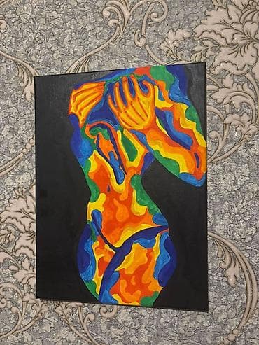“Enerji forması” adlı tablo — pop-art psychedelic style üslubunda lalafo.az -da “Enerji forması” adlı tablo — pop-art psychedelic style üslubunda
