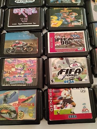 oyun alanı: Sega mega drive genesys üçün oyunlar qiymət 5 manatan 10 manata kimi — 7