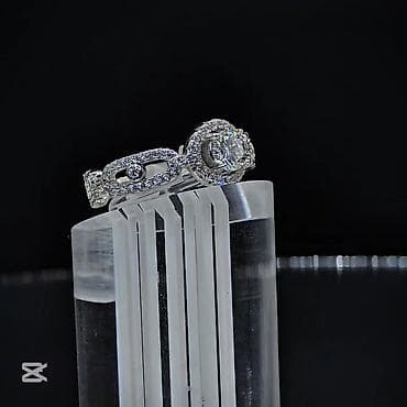 Üzük, Gümüş, Brilyant, 0.26-0.50 Karat