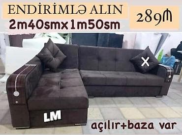 Künc divan, Açılan, Bazalı, Parça, Ödənişli çatdırılma