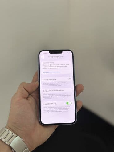 dubayski iphone satisi: IPhone 14, 128 GB, Blue Titanium, Zəmanət, Simsiz şarj, Face ID — 7